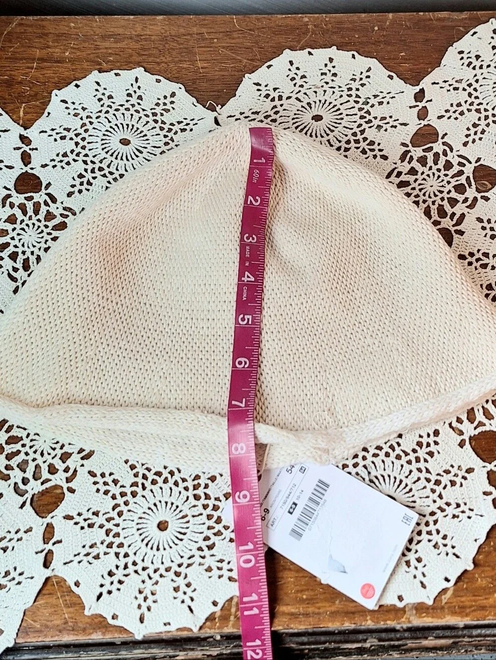 Zara Streetwear Knit Bucket Hat, Child 6-9 Years, NWT